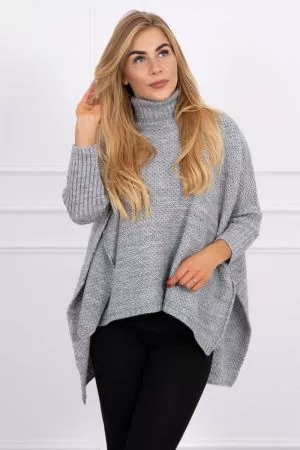 Pulover dama gri - pulovere
