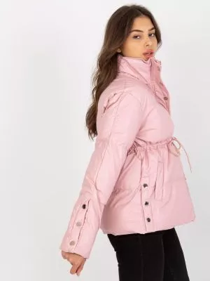 Geaca dama de iarna groasa roz - geci, jachete