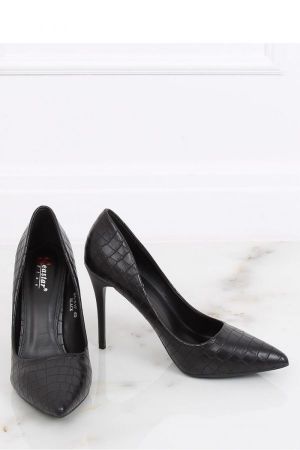 Pantofi cu toc negru Inello - Pantofi cu toc