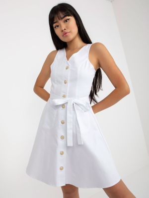 Rochie de blugi alb - rochii de zi