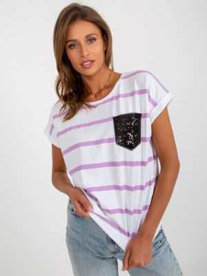 Bluza dama cu imprimeu violet - bluze