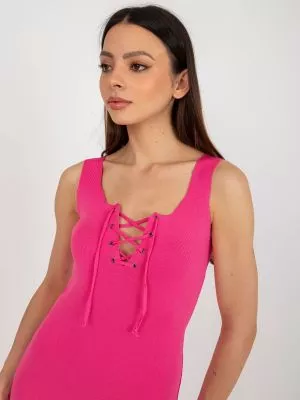 Rochie de zi bodycon roz - rochii de zi