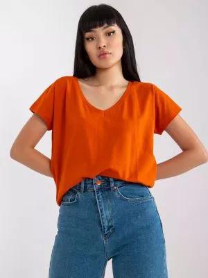 Top dama portocaliu - tricouri, topuri