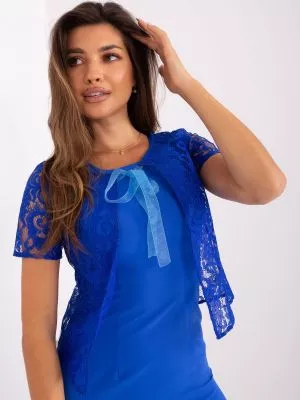 Rochie de cocktail albastru Sophia - rochii de ocazie