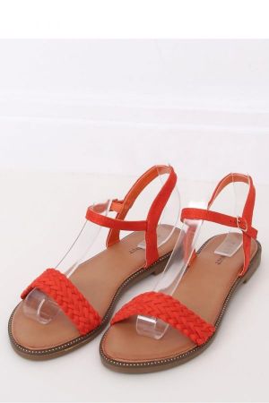 Sandale dama portocaliu Inello - Sandale dama