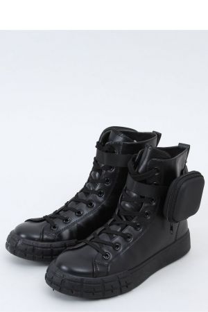 Sneakers dama negru Inello - Sneakers dama