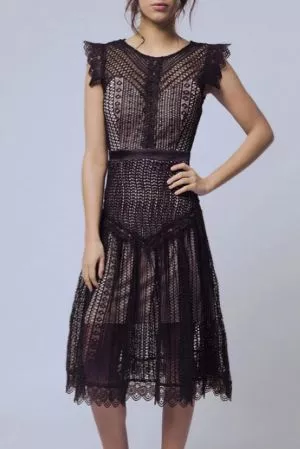 Rochie de ocazie negru Aubrey - rochii de ocazie
