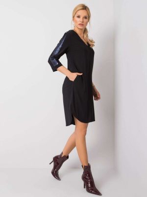 Rochie de cocktail negru Alexa - rochii de ocazie