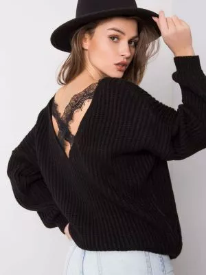 Pulover dama negru - pulovere