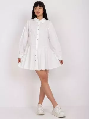 Rochie de zi alb - rochii de zi