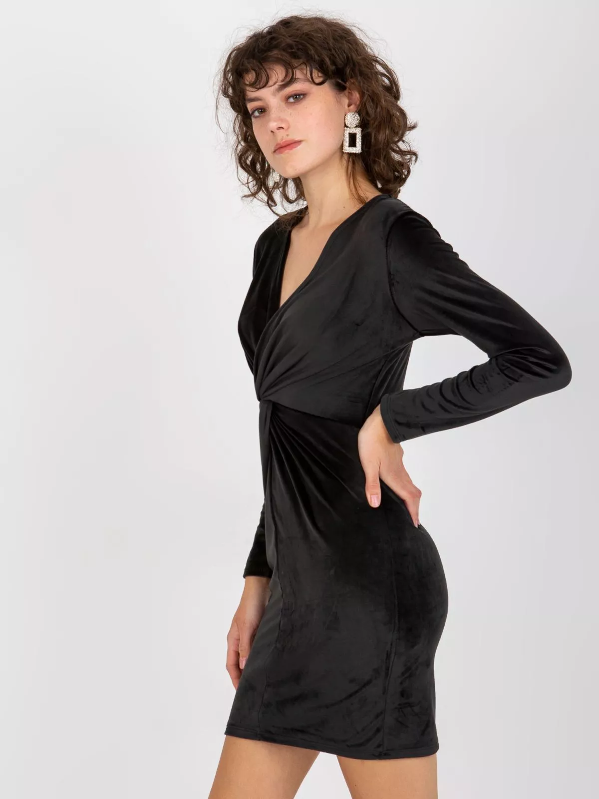 Rochie de cocktail negru Isabelle - rochii de ocazie