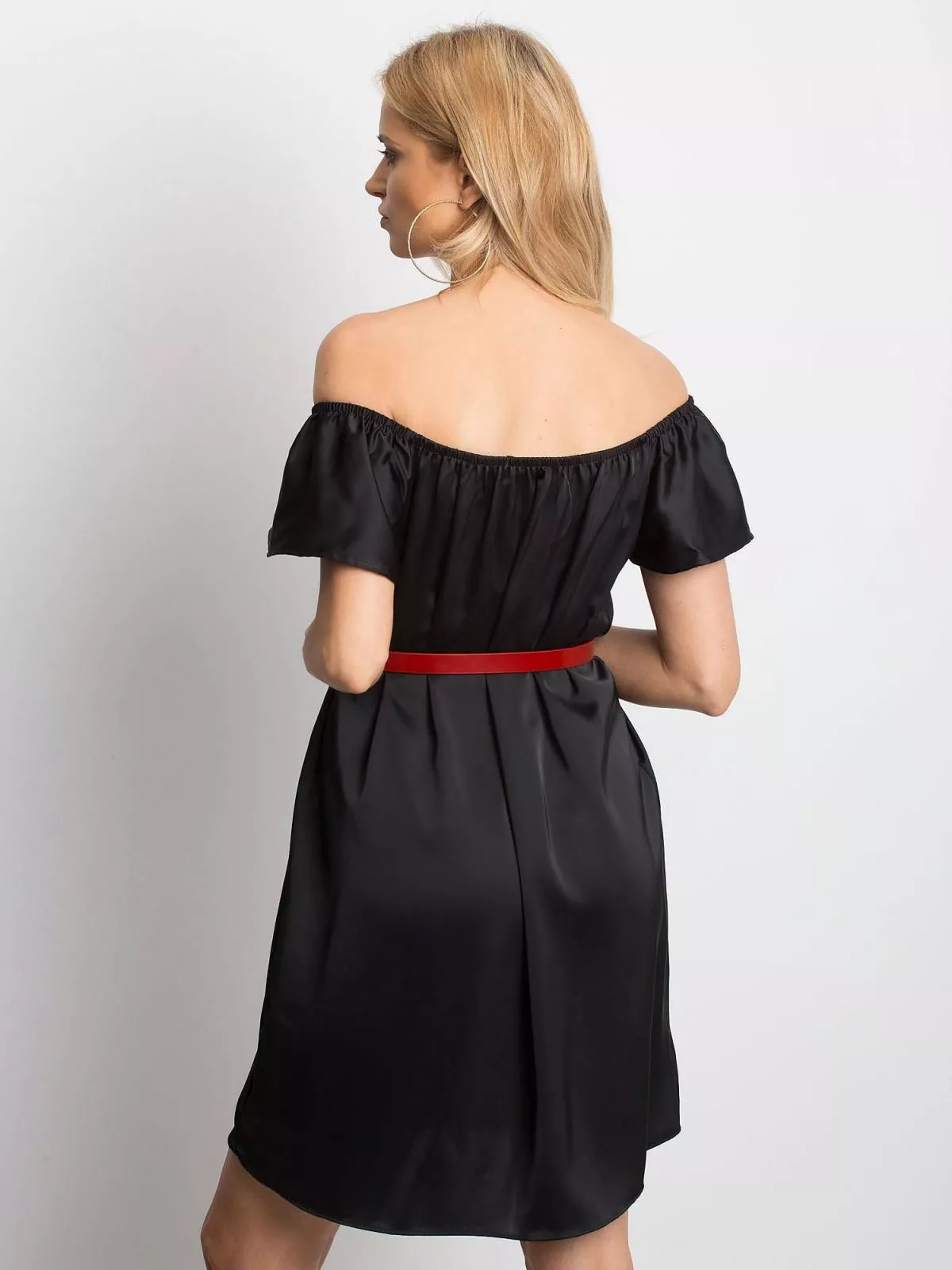 Rochie de zi stil spaniol negru - rochii de zi
