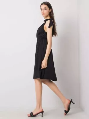 Rochie de zi casual negru - rochii de zi