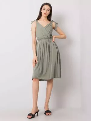 Rochie de zi casual verde - rochii de zi