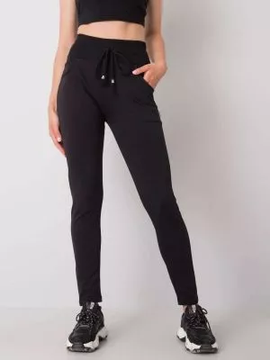 Pantaloni trening dama negru - pantaloni