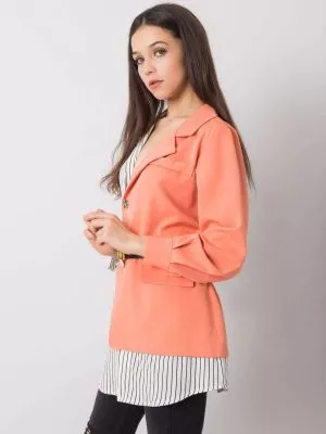 Camasa dama cu dungi portocaliu - camasi
