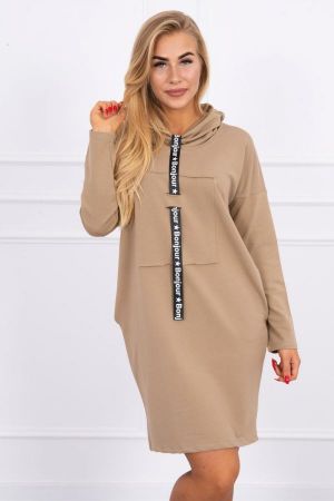 Rochie de zi maro - Rochii de zi