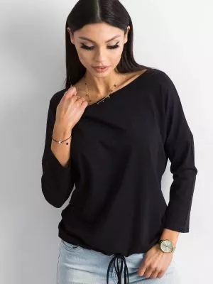 Bluza dama basic negru - bluze