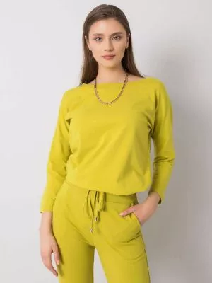 Bluza dama basic verde - bluze