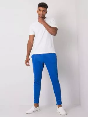 Pantaloni trening barbati albastru - pantaloni