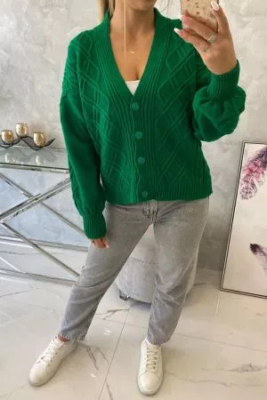 Pulover dama verde - pulovere