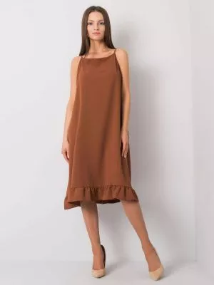 Rochie de zi maro - rochii de zi