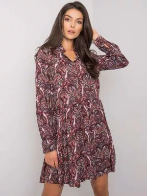 Rochie de zi maro - rochii de zi