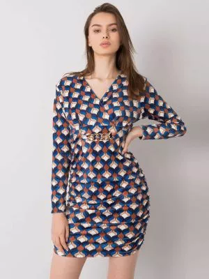 Rochie de zi bodycon albastru - rochii de zi