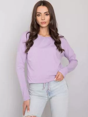 Bluza dama  cu maneca lunga,  violet - bluze