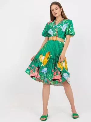 Rochie de zi verde - rochii de zi