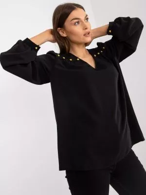 Bluza dama eleganta negru - bluze