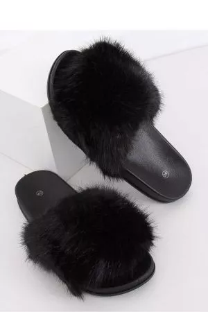 Papuci dama negru Inello - papuci dama