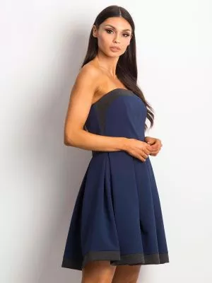 Rochie de cocktail bleumarin Elizabeth - rochii de ocazie
