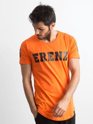 Tricou barbati portocaliu - tricouri