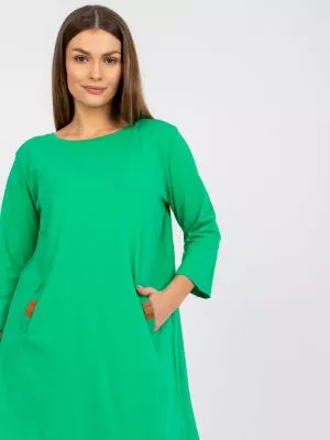 Rochie de zi casual verde - rochii de zi