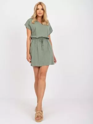 Rochie de zi casual verde - rochii de zi