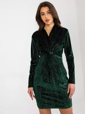 Rochie de cocktail verde Aubrey - rochii de ocazie