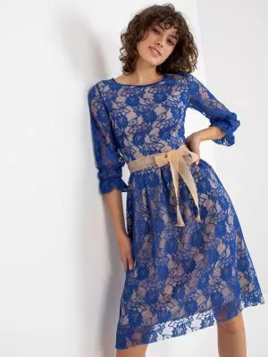 Rochie de cocktail albastru Kaylee - rochii de ocazie