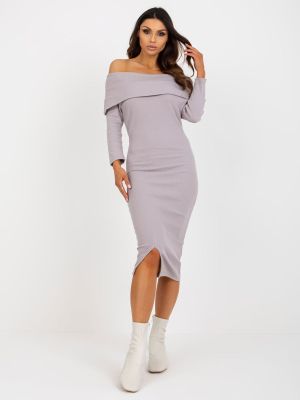 Rochie de zi stil spaniol violet - rochii de zi