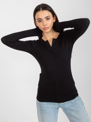 Bluza dama cu maneca lunga negru - bluze