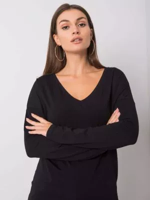 Bluza dama basic negru - bluze