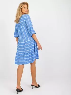 Rochie de zi albastru - rochii de zi