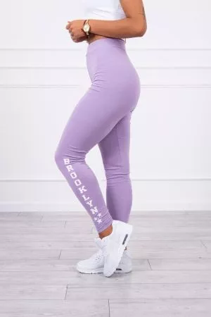 Pantaloni dama violet - pantaloni