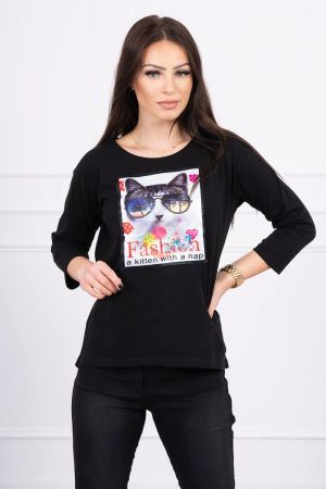 Bluza dama negru - bluze