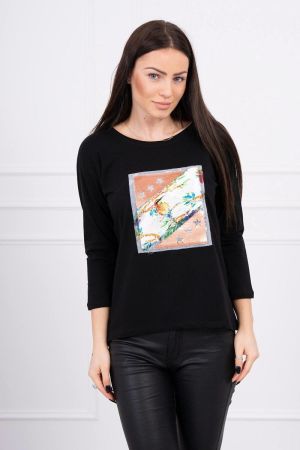 Bluza dama negru - bluze