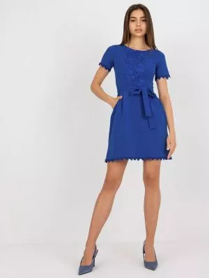 Rochie de cocktail albastru Abigail - rochii de ocazie