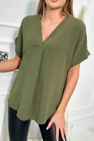 Bluza dama verde - bluze