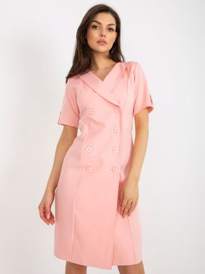 Rochie de cocktail roz Lucy - rochii de ocazie