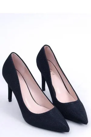 Pantofi cu toc negru Inello - pantofi cu toc