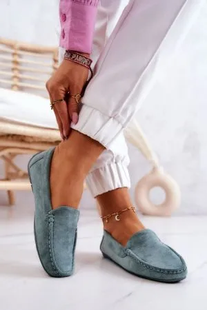Mocasini dama verde Step in style - mocasini dama